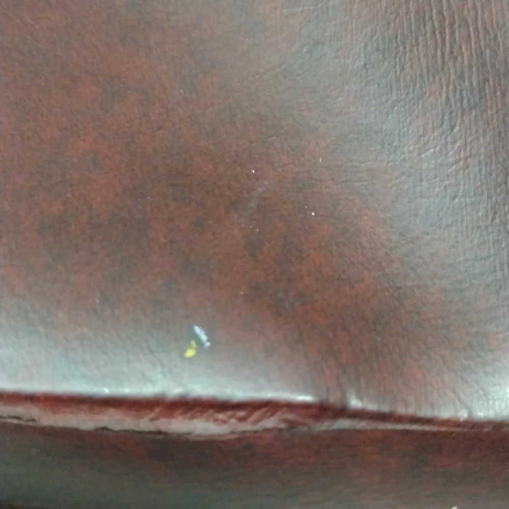 Smal Toiletry Zipper Burgundy and Black Bag Lot of 2 - Picture 6 of 8